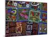 Hand-Stitched Molas, Kuna Indian, San Blas Islands, Panama-Cindy Miller Hopkins-Mounted Photographic Print