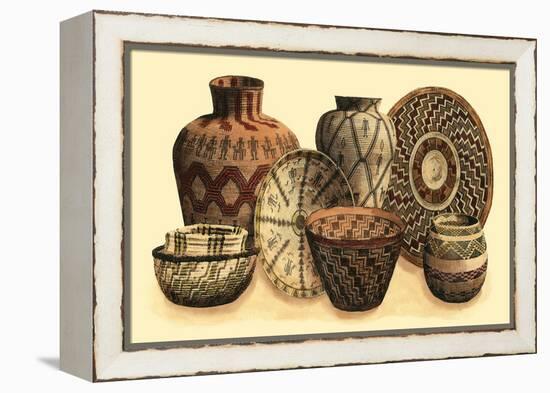 Hand Woven Baskets VI-Vision Studio-Framed Stretched Canvas