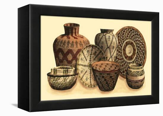 Hand Woven Baskets VI-Vision Studio-Framed Stretched Canvas