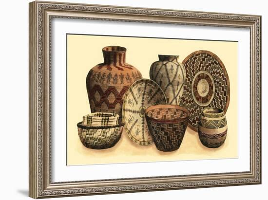 Hand Woven Baskets VI-Vision Studio-Framed Art Print