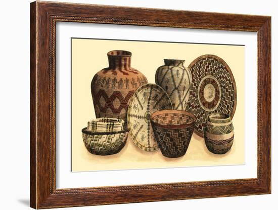 Hand Woven Baskets VI-Vision Studio-Framed Art Print