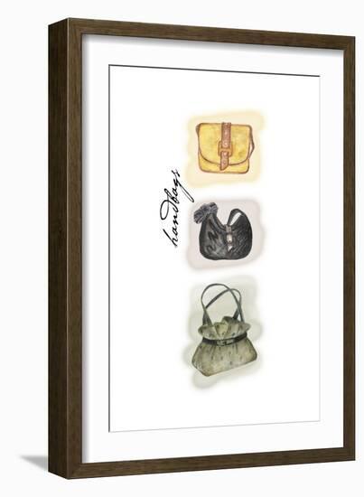 Handbags 1-Maria Trad-Framed Giclee Print