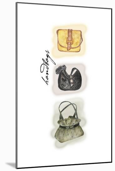 Handbags 1-Maria Trad-Mounted Giclee Print