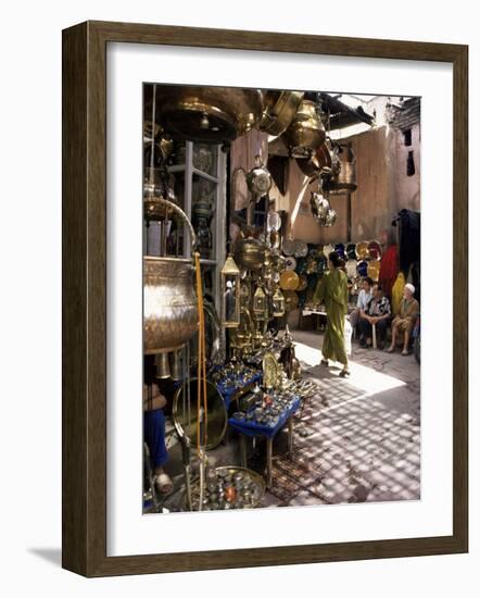 Handicraft Souk, Marrakech, Morocco, North Africa, Africa-Michael Jenner-Framed Photographic Print