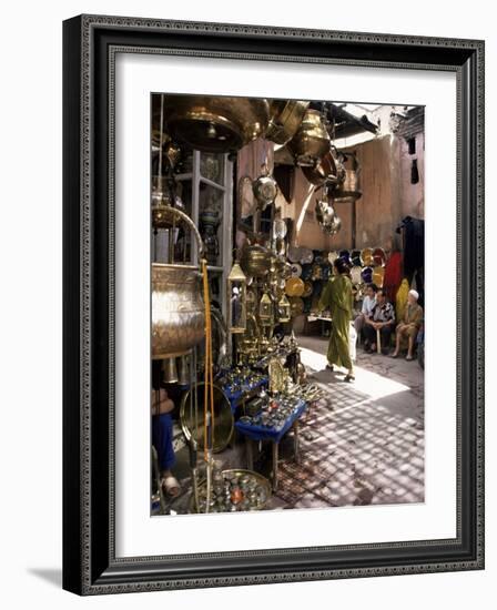 Handicraft Souk, Marrakech, Morocco, North Africa, Africa-Michael Jenner-Framed Photographic Print