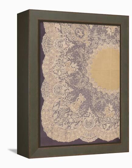 'Handkerchief of Brussels Lace', 1863-Robert Dudley-Framed Premier Image Canvas