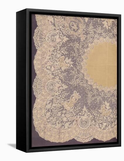 'Handkerchief of Brussels Lace', 1863-Robert Dudley-Framed Premier Image Canvas