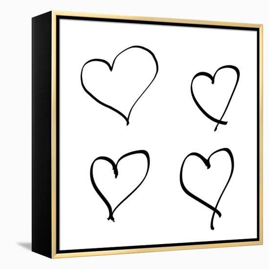 Handmade Hearts I-SD Graphics Studio-Framed Stretched Canvas