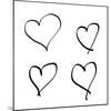 Handmade Hearts I-SD Graphics Studio-Mounted Art Print