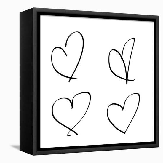 Handmade Hearts II-SD Graphics Studio-Framed Stretched Canvas