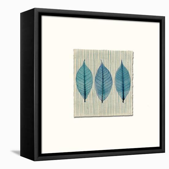 Handmade Paper and Leaves-Evangeline Taylor-Framed Stretched Canvas