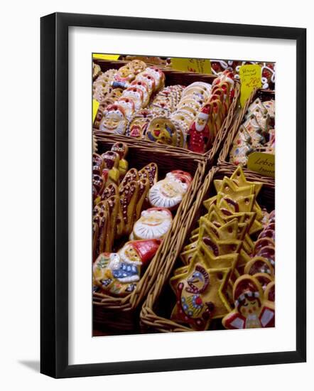 Handpainted Biscuits, Christkindelsmarkt (Christmas Market), Nuremberg, Bavaria, Germany-Ethel Davies-Framed Photographic Print