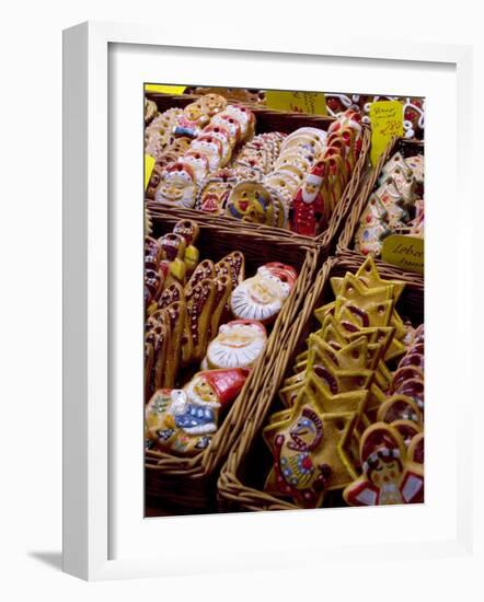 Handpainted Biscuits, Christkindelsmarkt (Christmas Market), Nuremberg, Bavaria, Germany-Ethel Davies-Framed Photographic Print