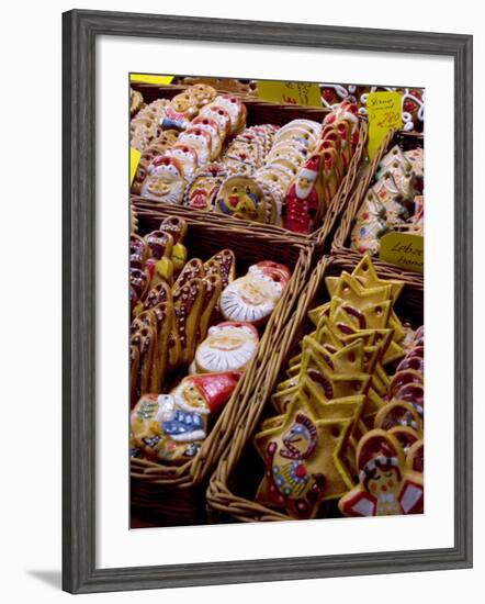 Handpainted Biscuits, Christkindelsmarkt (Christmas Market), Nuremberg, Bavaria, Germany-Ethel Davies-Framed Photographic Print