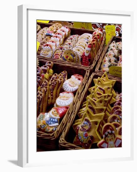 Handpainted Biscuits, Christkindelsmarkt (Christmas Market), Nuremberg, Bavaria, Germany-Ethel Davies-Framed Photographic Print