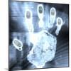 Handprint Forensics-PASIEKA-Mounted Premium Photographic Print