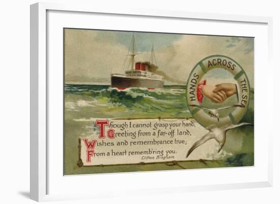 Hands across the Sea-null-Framed Giclee Print