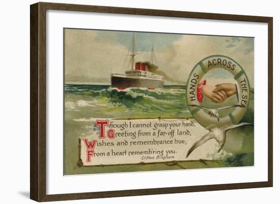 Hands across the Sea-null-Framed Giclee Print