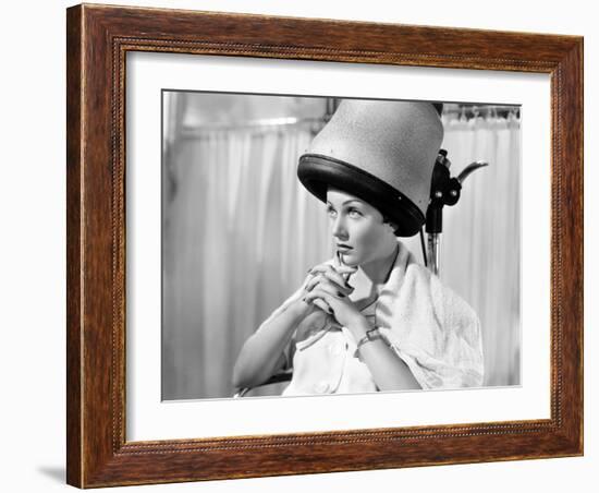 Hands across the Table, Carole Lombard, 1935-null-Framed Photo