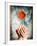 Hands Holding a Gerbera Daisy-Colin Anderson-Framed Photographic Print