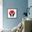 Hands Holding The Heart #1-kots-Framed Premium Giclee Print displayed on a wall