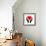 Hands Holding The Heart #1-kots-Framed Art Print displayed on a wall