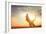 Hands Holding the Sun at Dawn-Masson-Framed Photographic Print