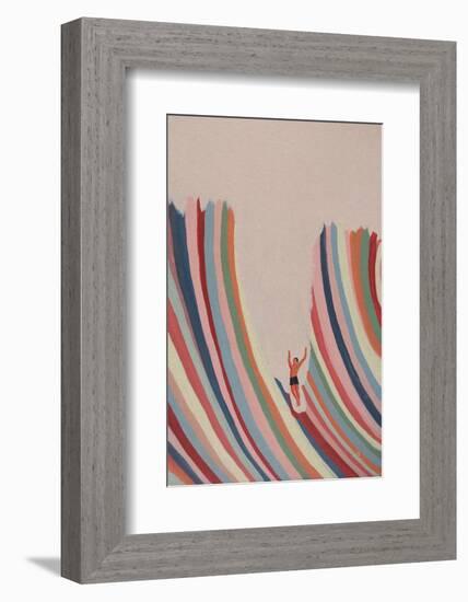 Hands in the Air-Fabian Lavater-Framed Photographic Print