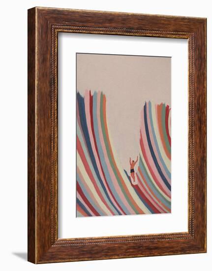 Hands in the Air-Fabian Lavater-Framed Photographic Print