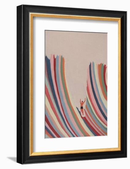 Hands in the Air-Fabian Lavater-Framed Photographic Print