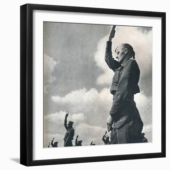 'Hands of the Army', 1941-Cecil Beaton-Framed Photographic Print