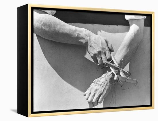 Hands of the Puppeteer, 1929-Tina Modotti-Framed Premier Image Canvas