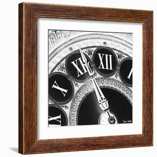 Hands of Time II-Cyndi Schick-Framed Giclee Print