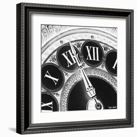 Hands of Time II-Cyndi Schick-Framed Giclee Print