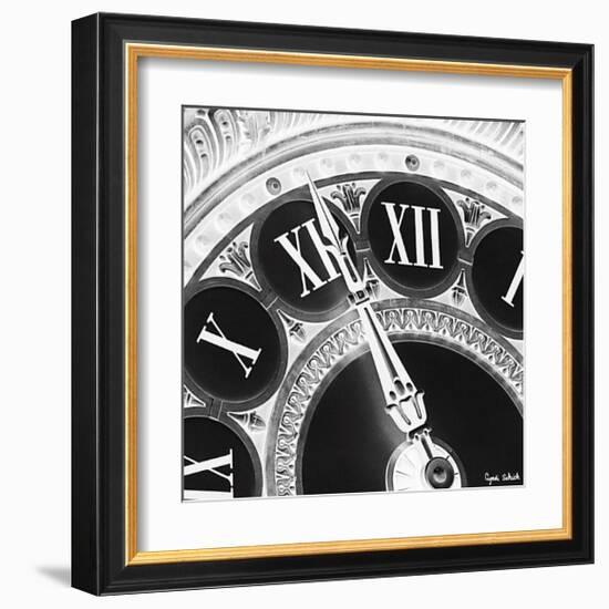 Hands of Time II-Cyndi Schick-Framed Giclee Print