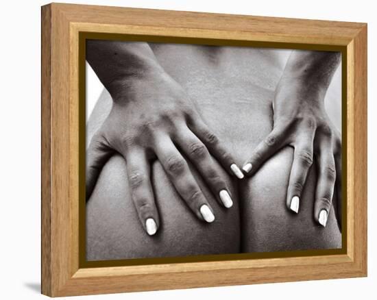 Hands on Nude Buttocks-Torsten Richter-Framed Premier Image Canvas