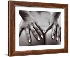 Hands on Nude Buttocks-Torsten Richter-Framed Photographic Print