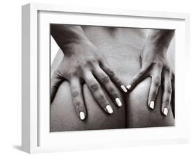 Hands on Nude Buttocks-Torsten Richter-Framed Photographic Print