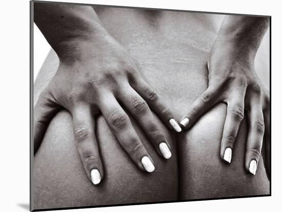 Hands on Nude Buttocks-Torsten Richter-Mounted Photographic Print