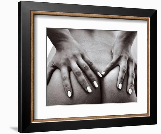 Hands on Nude Buttocks-Torsten Richter-Framed Photographic Print