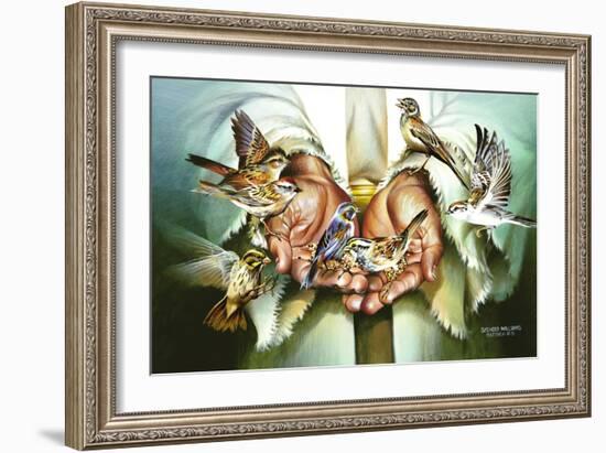 Hands-Spencer Williams-Framed Giclee Print