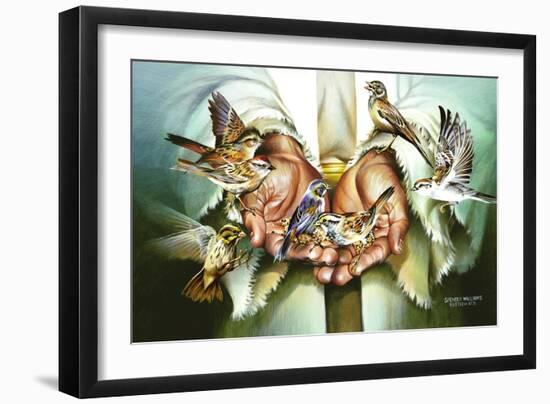 Hands-Spencer Williams-Framed Giclee Print