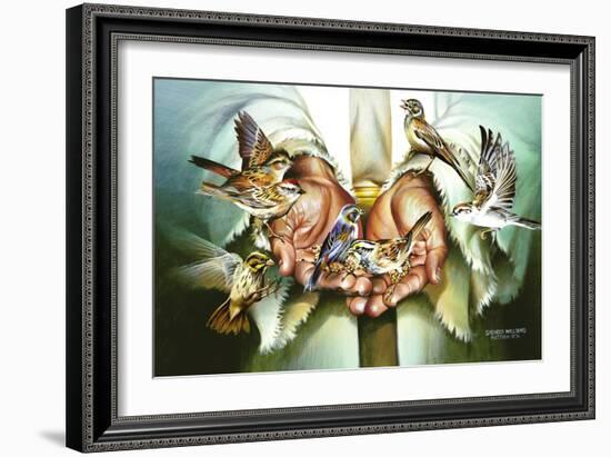 Hands-Spencer Williams-Framed Giclee Print