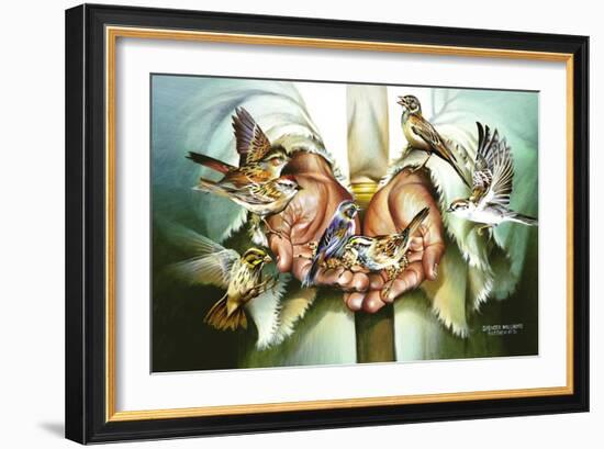 Hands-Spencer Williams-Framed Giclee Print