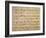 Handwritten Music Score of Elisa, 1830-Simon Mayr-Framed Giclee Print