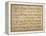 Handwritten Music Score of Elisa, 1830-Simon Mayr-Framed Premier Image Canvas