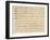 Handwritten Music Score of Mass for Four Voices, Kyrie Eleison-Giovanni Pierluigi da Palestrina-Framed Giclee Print