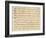 Handwritten Music Score of Mass for Four Voices, Kyrie Eleison-Giovanni Pierluigi da Palestrina-Framed Giclee Print