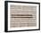 Handwritten Music Score of Semiramis-null-Framed Giclee Print