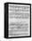 Handwritten Musical Score (Ink on Paper)-Ludwig Van Beethoven-Framed Premier Image Canvas